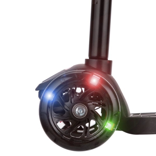 Самокат четырехколесный, колеса PU со светом