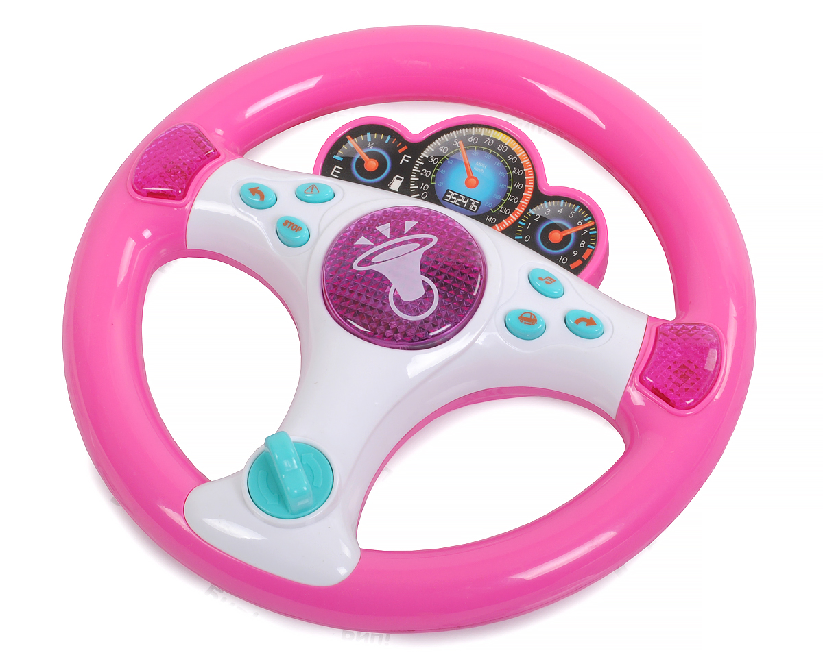 Руль музыкальный на батарейках