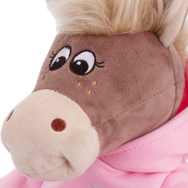 Игрушка мягконабивная ТМ "Relana" Лошадка в худи и юбке-пачке Жизель, 25 см