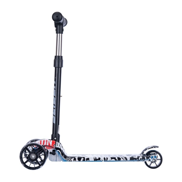 Самокат трехколесный Slider, колеса светящиеся