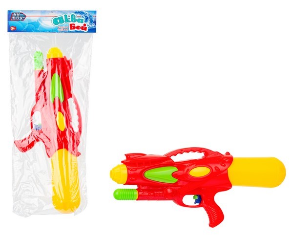 Водяное оружие "АкваБой" в/п, размер игрушки  49*20*9 см, размер упаковки 63*26*9см