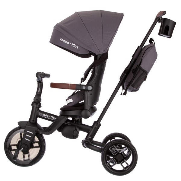 Велосипед 3-х колесный с ручкой управления Qplay Велосипед 3-х колесный с ручкой управления Qplay