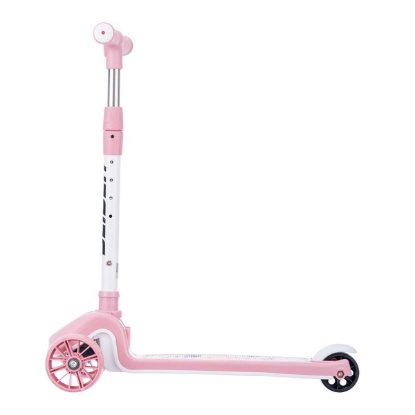 Самокат трехколесный Slider, колеса светящиеся, руль складной