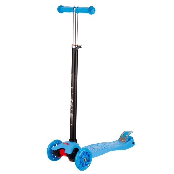 Самокат четырехколесный, колеса PU со светом