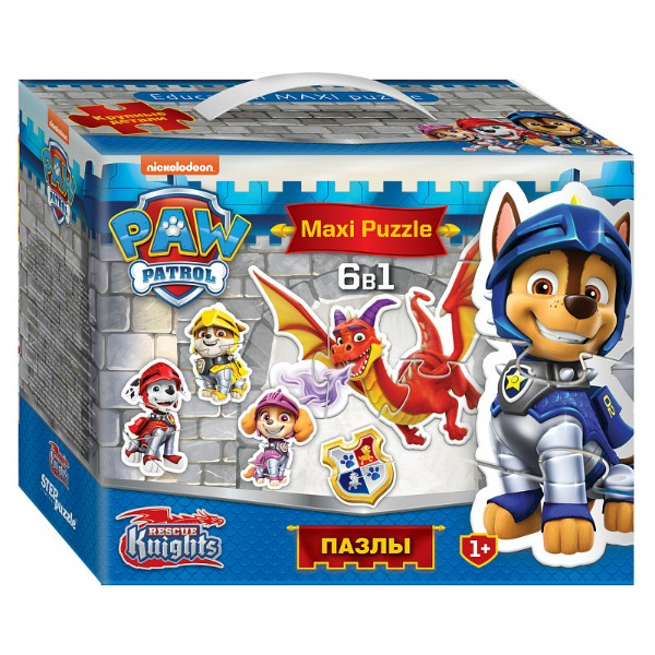 Мозаика "puzzle" 6в1 "Щенячий патруль"