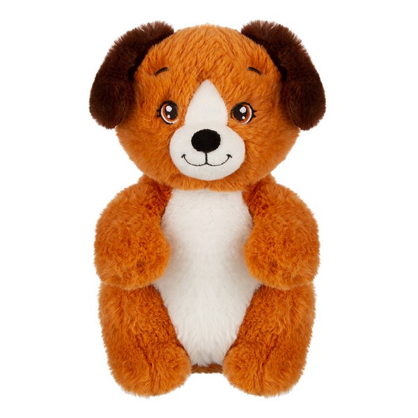 Собака бело-рыжая, 24 см