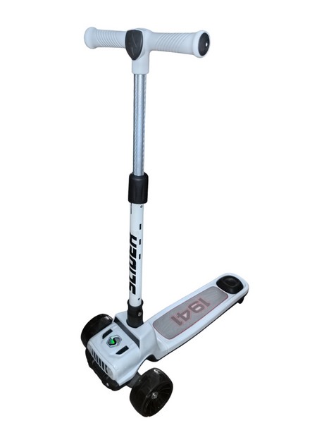 Самокат трехколесный Slider, колеса светящиеся, руль складной