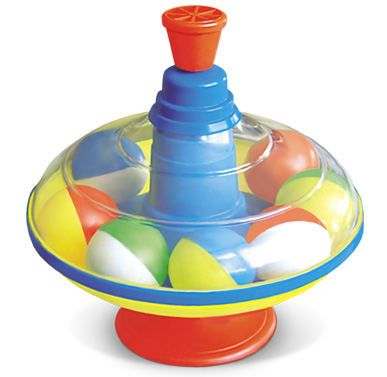 Юла карусель с шариками