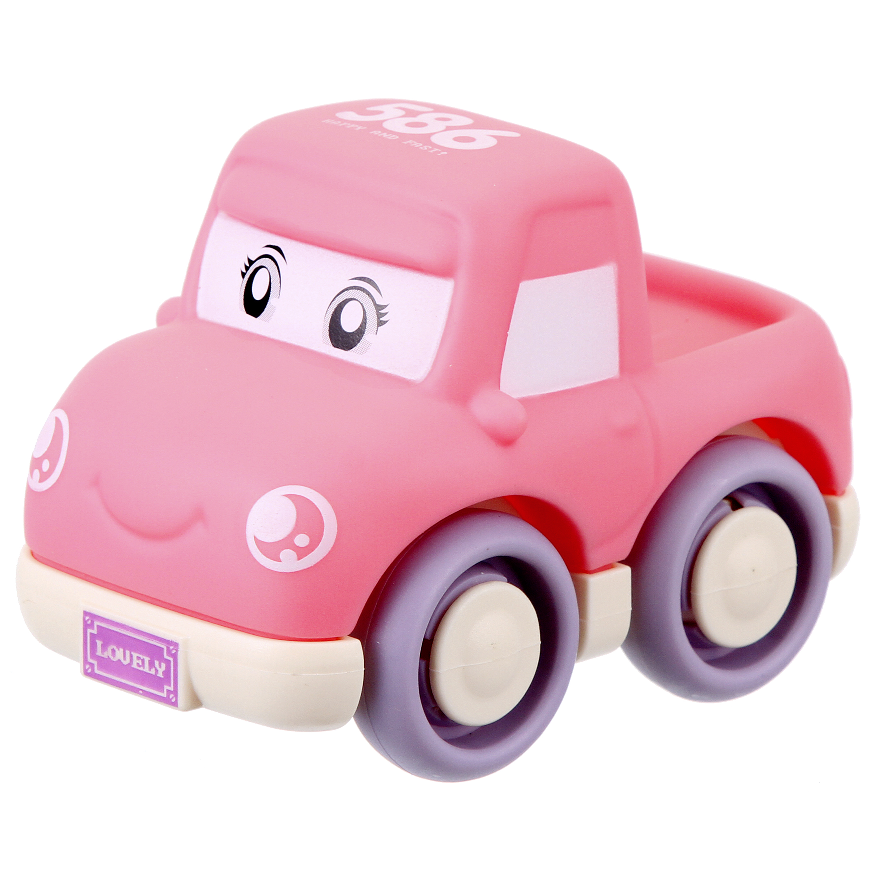 Машинка "Elefantino", мягкий корпус, размер машинки 10*6*7см