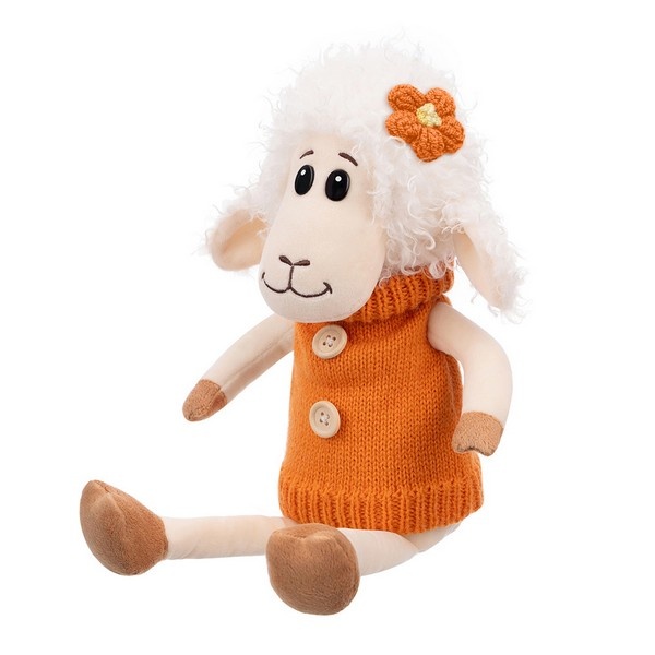 Игрушка мягконабивная ТМ "Relana" Овечка Летти в свитере, 23 см, в/п 23*10*9 см Игрушка мягконабивная ТМ "Relana" Овечка Летти в свитере, 23 см, в/п 23*10*9 см