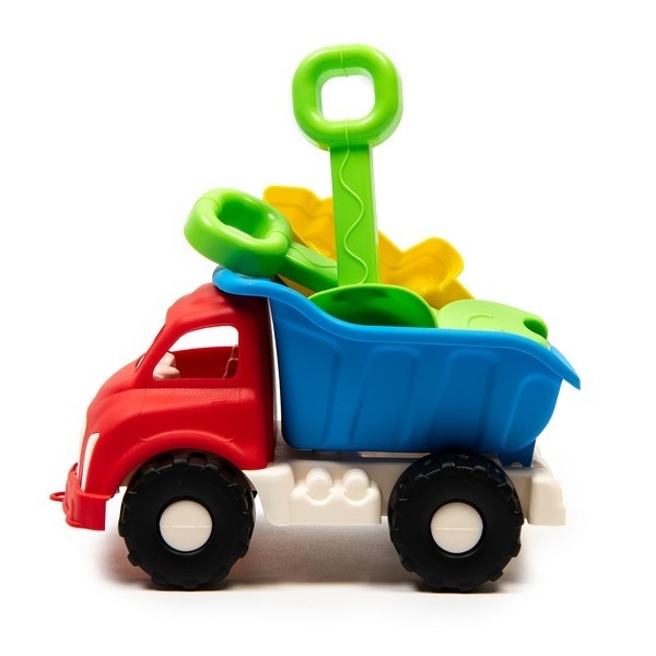 Песочный набор с машинкой "Dolly", в сетке