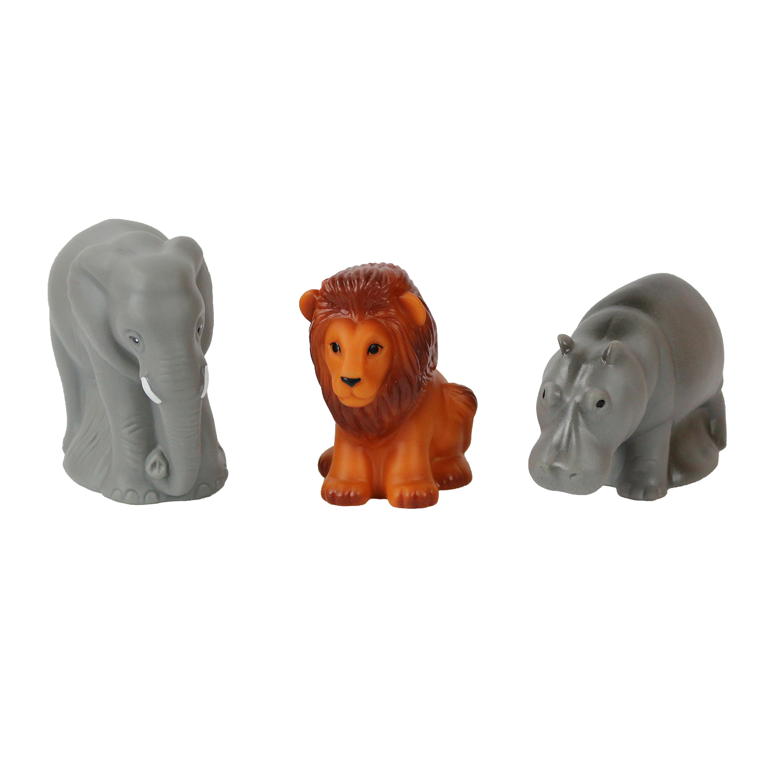 Набор игрушек из ПВХ "Животные Африки", размеры от 4-15 см в сетке