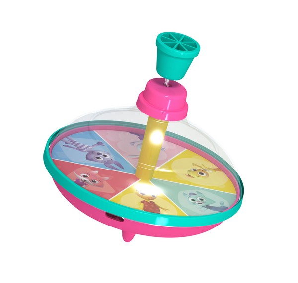 Юла прозрачная большая «Цветняшки» Юла прозрачная большая «Цветняшки»