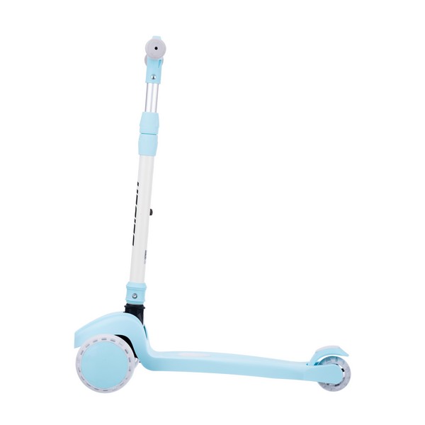 Самокат трехколесный Slider, светящиеся колёса и платформа, руль складной Самокат трехколесный Slider, светящиеся колёса и платформа, руль складной