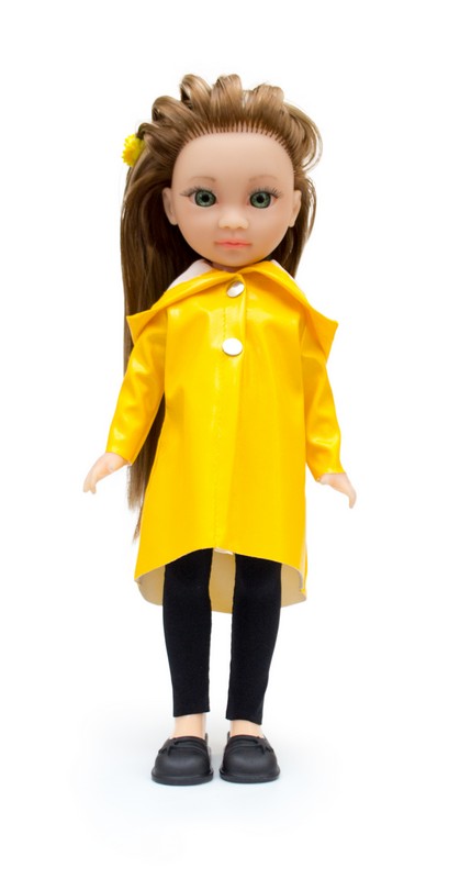 Кукла Мишель под дождём. КНОПА. 36 см