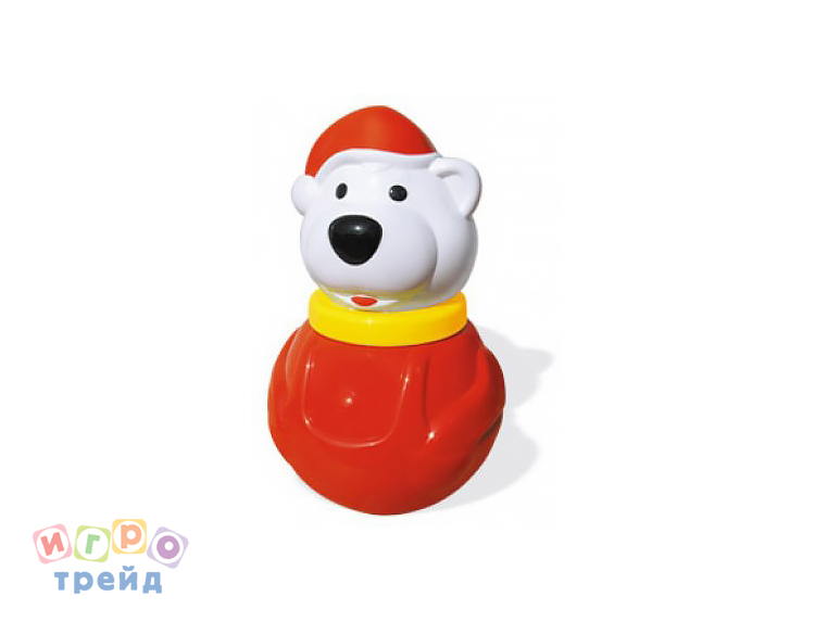 Неваляшка малая "Белый медведь - 2"