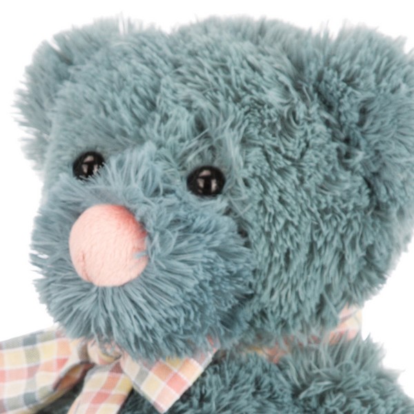 Мишка голубой с бантиком, 22 см Мишка голубой с бантиком, 22 см