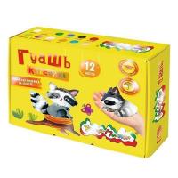 Гуашь 12 цветов