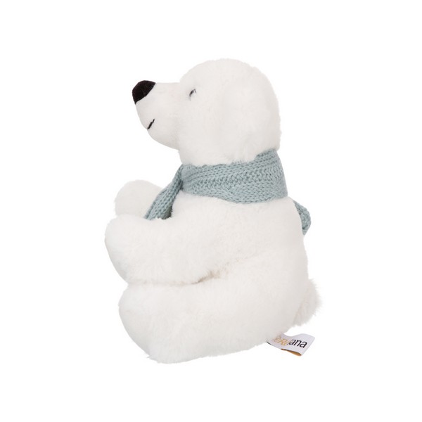 Полярный мишка в шарфике, 18 см Полярный мишка в шарфике, 18 см