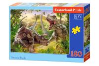 Puzzle-180 "Битва динозавров"