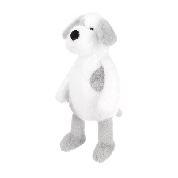 Собака бело-серая, 22 см Собака бело-серая, 22 см