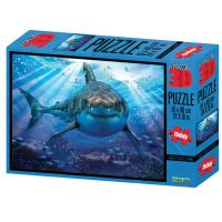 3D Puzzle-500 "Большая белая акула"