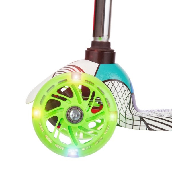 Самокат трехколесный, колеса PU со светом