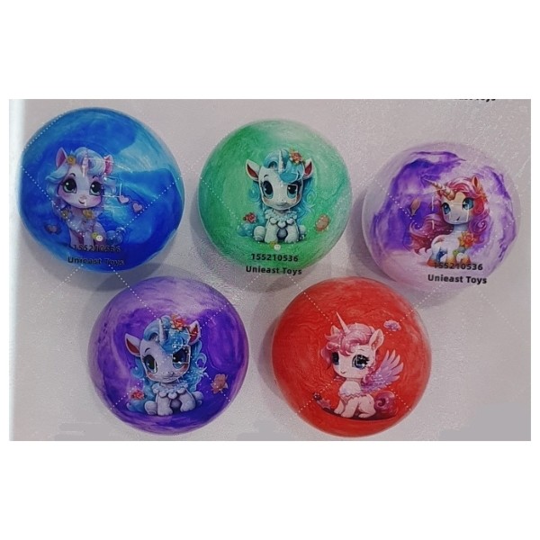 Мяч детский "единорожки", в ассортименте