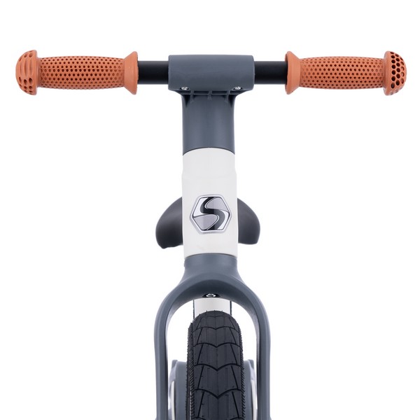 Беговел Slider, надувные колеса 12 дюймов, цвет: серый