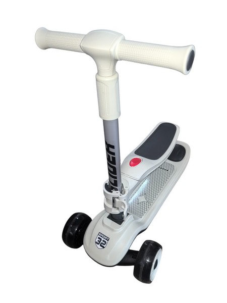 Самокат трехколесный Slider, колеса светящиеся, руль складной