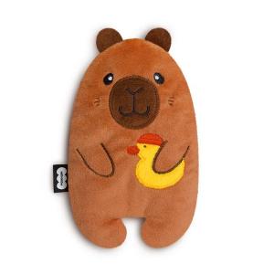 Игрушка "Мякиши" с вишневыми косточками "Капибара с уточкой"