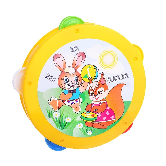 Игрушечный музыкальный инструмент "Бубен"