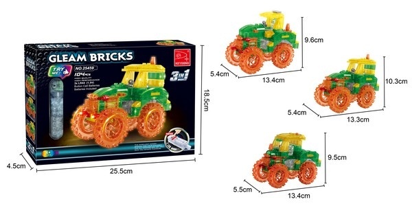 Конструктор "Спецтехника" на бат., световые эффекты, 104 детали Конструктор "Спецтехника" на бат., световые эффекты, 104 детали