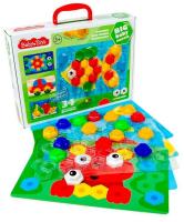 Мозаика для самых маленьких Baby Toys "Рыбка" d40/4 цв (34 эл)