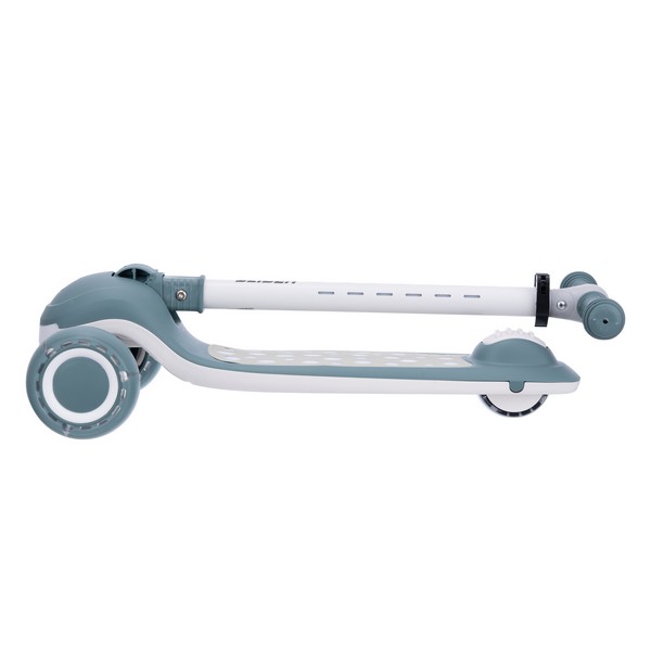 Самокат трехколесный Slider, светящиеся полиуретановые колёса и платформа, руль складной Самокат трехколесный Slider, светящиеся полиуретановые колёса и платформа, руль складной