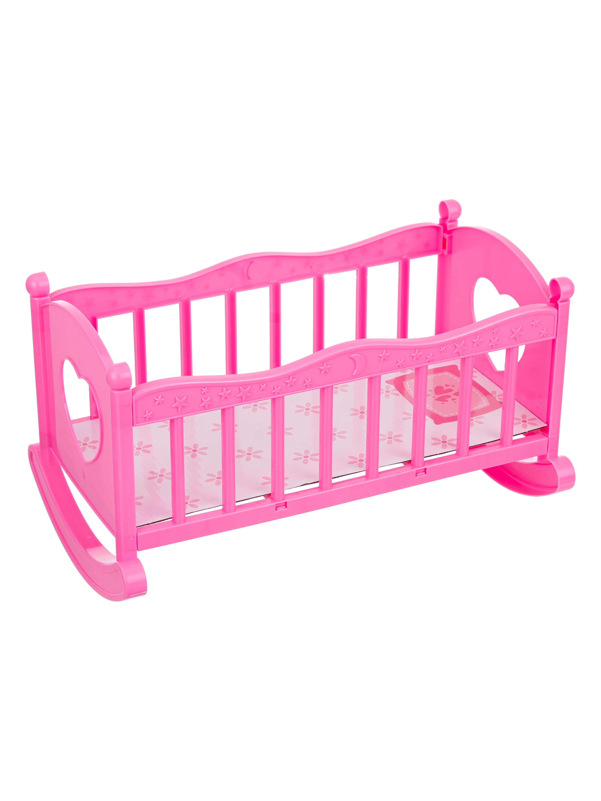 Набор Girl's Club "Маленькая мама", в комплекте: пупс 30 см, кроватка, стульчик, аксессуары