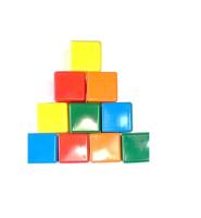 Набор кубиков "квадратная развивайка"