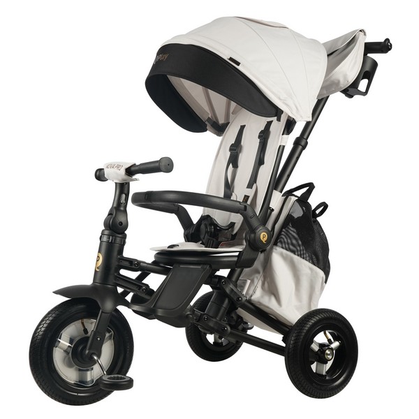 Велосипед 3-х колесный с ручкой управления Qplay