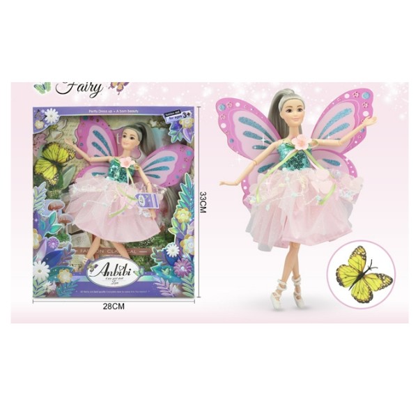 Кукла в наборе с аксессуарами, ручки и ножки шарнирные