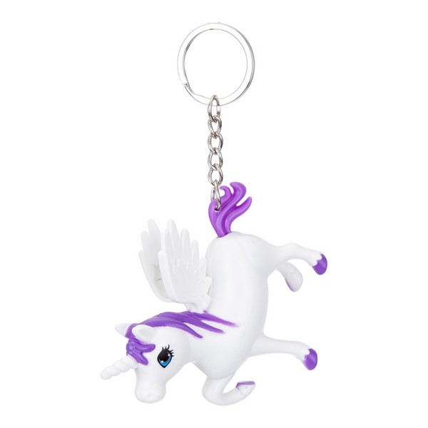Брелок "Единорог" (12 шт. в наборе) со светом и звуком
