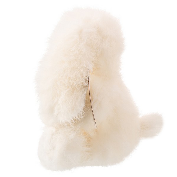 Заяц пушистый белый, 25 см Заяц пушистый белый, 25 см