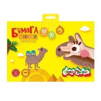 Бумага бархатная 10 цетов