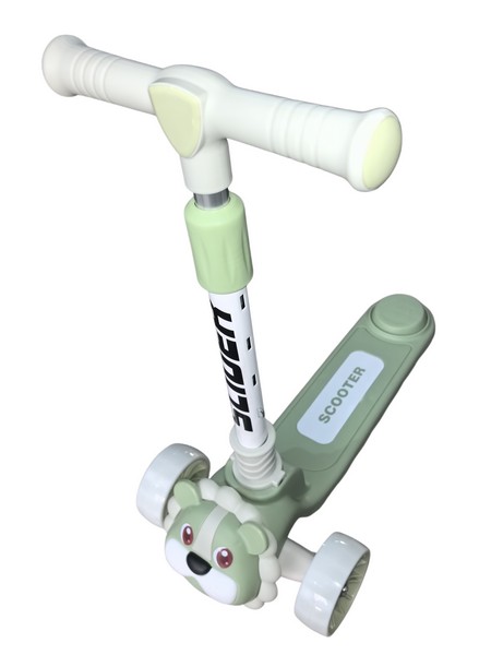 Самокат трехколесный Slider, колеса светящиеся