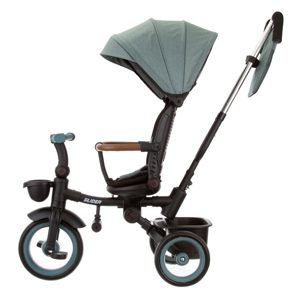 Велосипед 3-х колесный складной с ручкой управления Slider