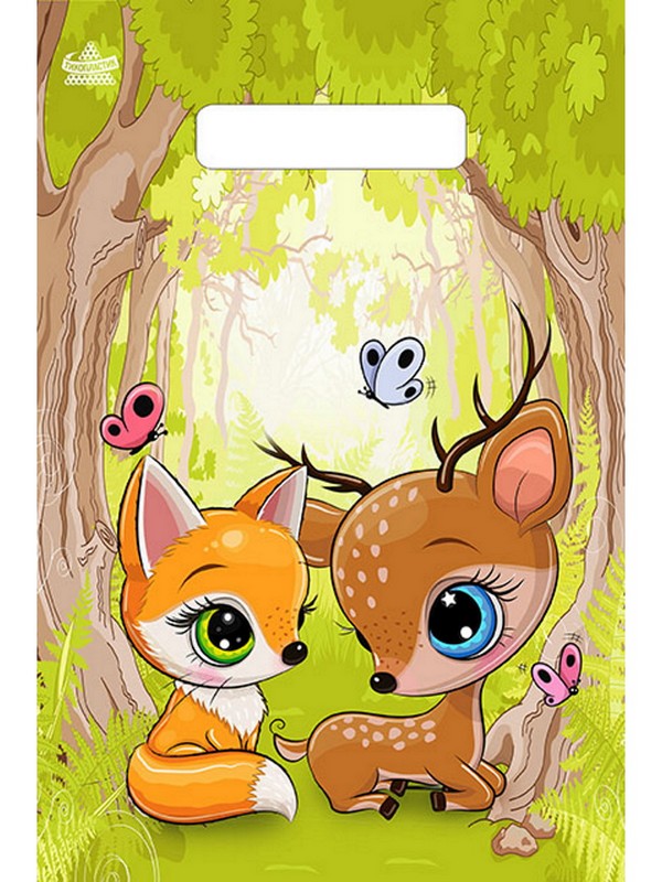 Пакет вырубной Волшебный лес 20*30/30мкм