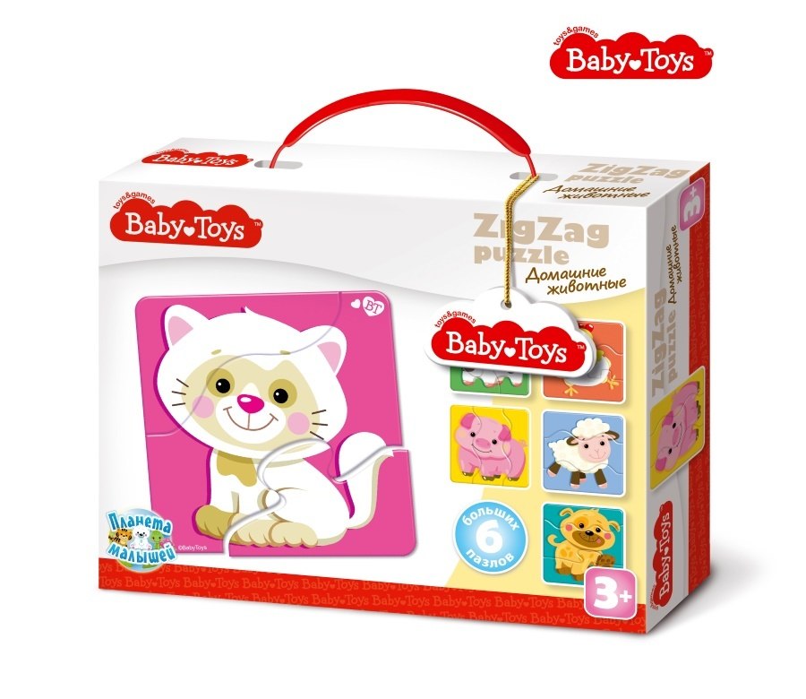 Пазлы MAXI "Зигза. Домашние животные" Пазлы MAXI "Зигза. Домашние животные"