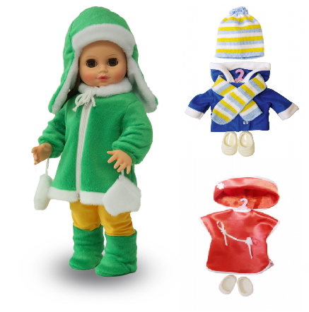 Кукла Весна "Инна 2" дидактическая, не озвученная, высота 43 см Кукла Весна "Инна 2" дидактическая, не озвученная, высота 43 см