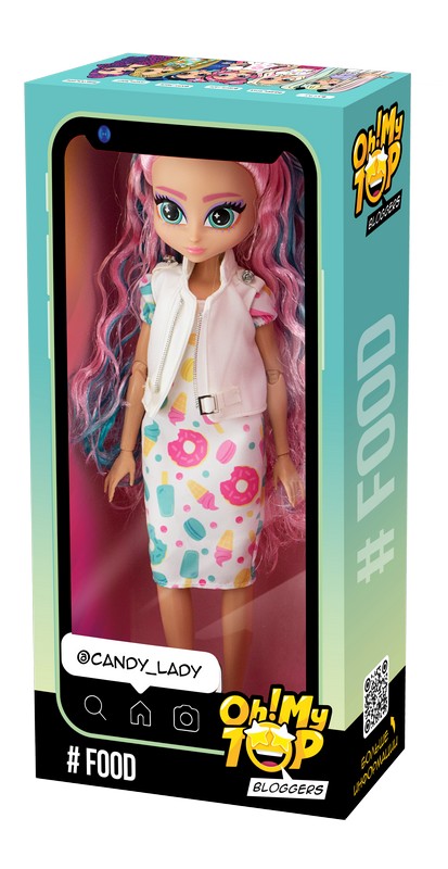 Кукла и аксессуары DIY Oh!My Top Food малый набор