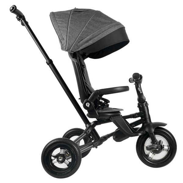 Велосипед 3-х колесный с ручкой управления Qplay