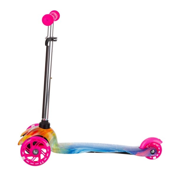 Самокат трехколесный, колеса PU со светом